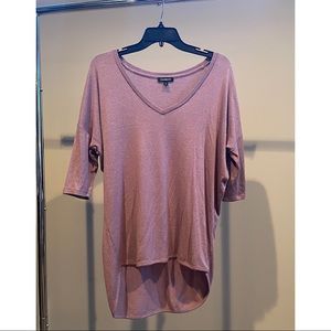 Mauve Express Tunic Tee